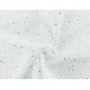 blanc pois dorés