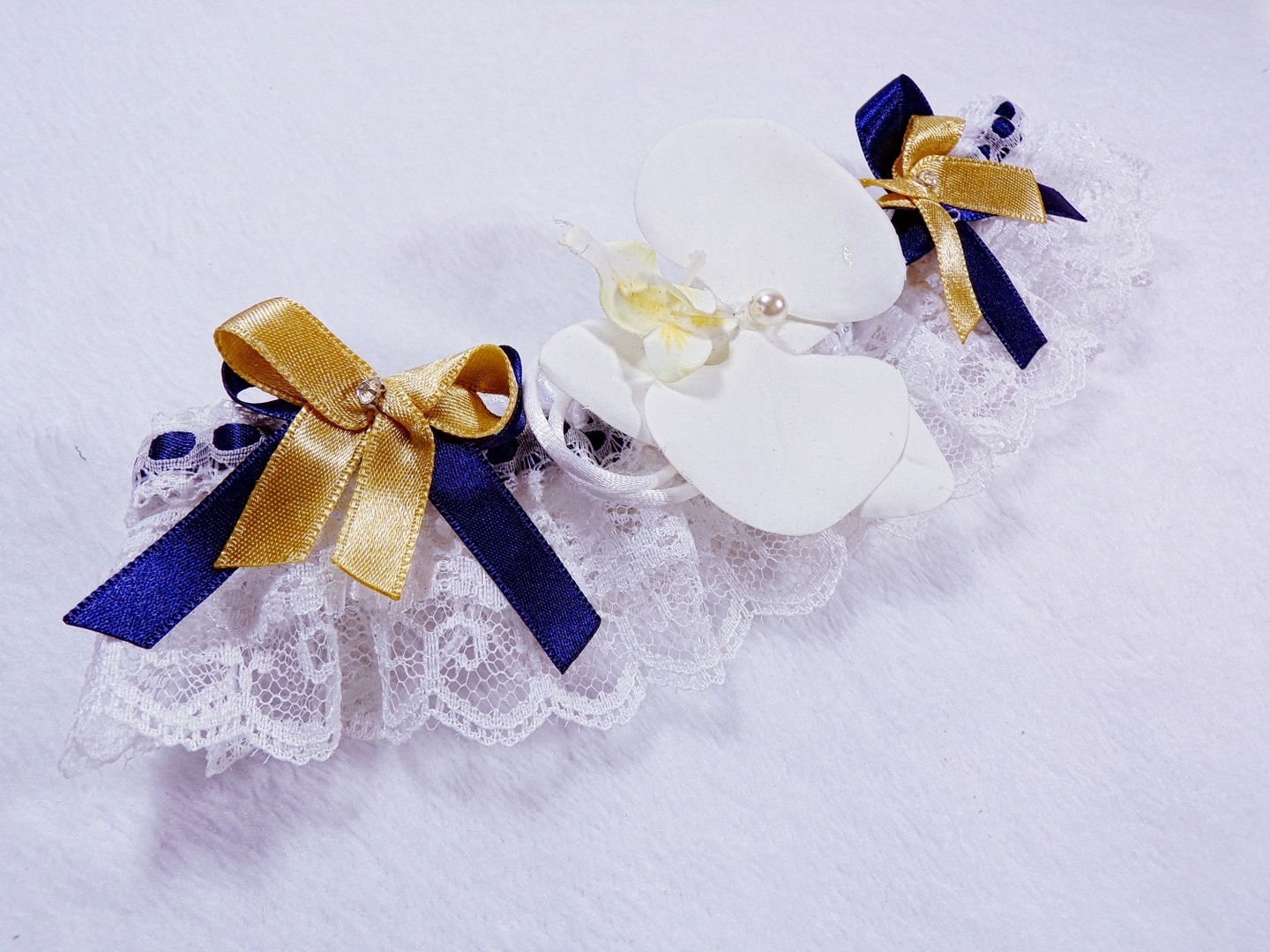 Jarretière De Mariée En Dentelle Élastique - Accessoire Nuptial Taille Unique Pour Robe De Mariage