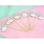 deco anniversaire nuage arc en ciel