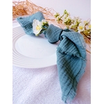 serviette de table eucalyptus gaze de coton