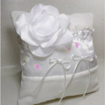 coussin mariage personnalisé fait main