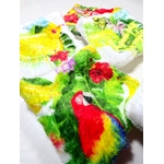 lingettes eponge bambou maquillage bébé tropical