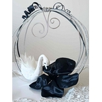 accessoire mariage original noir blanc romantique glamour chic