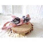 accessoire homme mariage rose noir noeud papillon satin