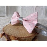 accessoire homme mariage satin boheme fait main