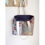 tote bag enfant doudou jouet renard garçon