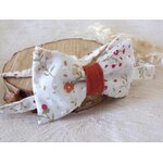 noeud papillon homme ajustable fleurs mariage terracotta champetre boheme