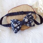 noeud papillon noir taupe mariage homme accessoire