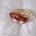 accessoire mariage homme boheme terracotta champetre