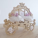 centre de table princesse carosse mariage bapteme babyshower