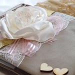 livre dor mariage personnalisé fait main