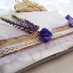 accessoire mariage lavande mauve fait main personnaliser