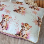 coussin sieste fille maternelle personnalisé