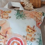 coussin maternelle enfant savane poignée transportable