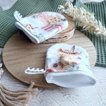 gant toilette apprentissage enfant savane lion