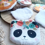 lingettes bébé lavables bambou animaux