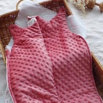gigoteuse bébé fille hiver fleurs marsala