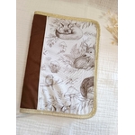 protège carnet de santé animaux de la foret personnaliser