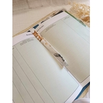 carnet santé animaux foret zip fait main