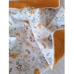 cadeau naissance bébé renard moutarde fait main