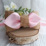 noeud papillon mariage liège satin rose romantique