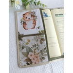 protège carnet de santé lapin hérisson mixte