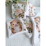 lingettes bébé éponge bambou lapin animaux foret