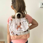 sac à dos maternelle cheval fille made in france