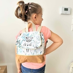 sac à dos enfant personnaliser jungle savane maternelle