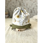 sac à dos enfant renard fleurs coulissant