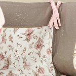 décoration chambre bébé fille lapin rose câlin poudré