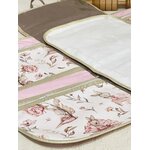 tapis de change bébé étanche nomade cadeau naissance câlin poudré doucefantaisie