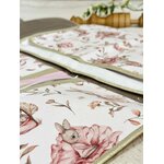 cadeau bébé personnaliser made in france tapis à langer nomade étanche pochettes câlin poudré doucefantaisie