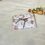 tapis à langer nomade imperméable lapin câlin poudré made in france
