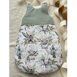 gigoteuse bébé savane hiver vert sauge naissance 9 mois