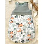 gigoteuse renard hiver bébé made in france personnalisee