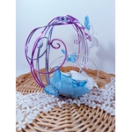 porte alliances panier fleurs personnaliser papillons