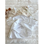 cape de bain bébé capuche oreilles lapin Le jardin secret