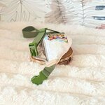 sac enfant réglable tigre vert kaki réglable cadeau fait main