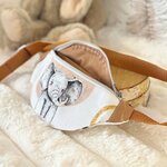 sac banane enfant éléphant réglable fait main