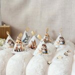 cadeau naissance artisanal garçon lapin renard doucefantaisie