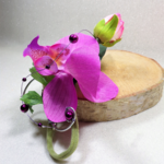 bijou fleur orchidée mariage  témoin