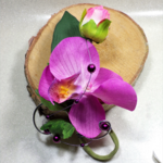 boutonnière marié orchidée mariage fleur