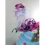 gateau mariage factice décoration personnalisé bapteme communion anniversaire alice au pays des merveilles