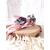 noeud papillon fleurs satin rose noir homme mariage