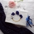 Livre d'or mariage bleu royal personnaliser