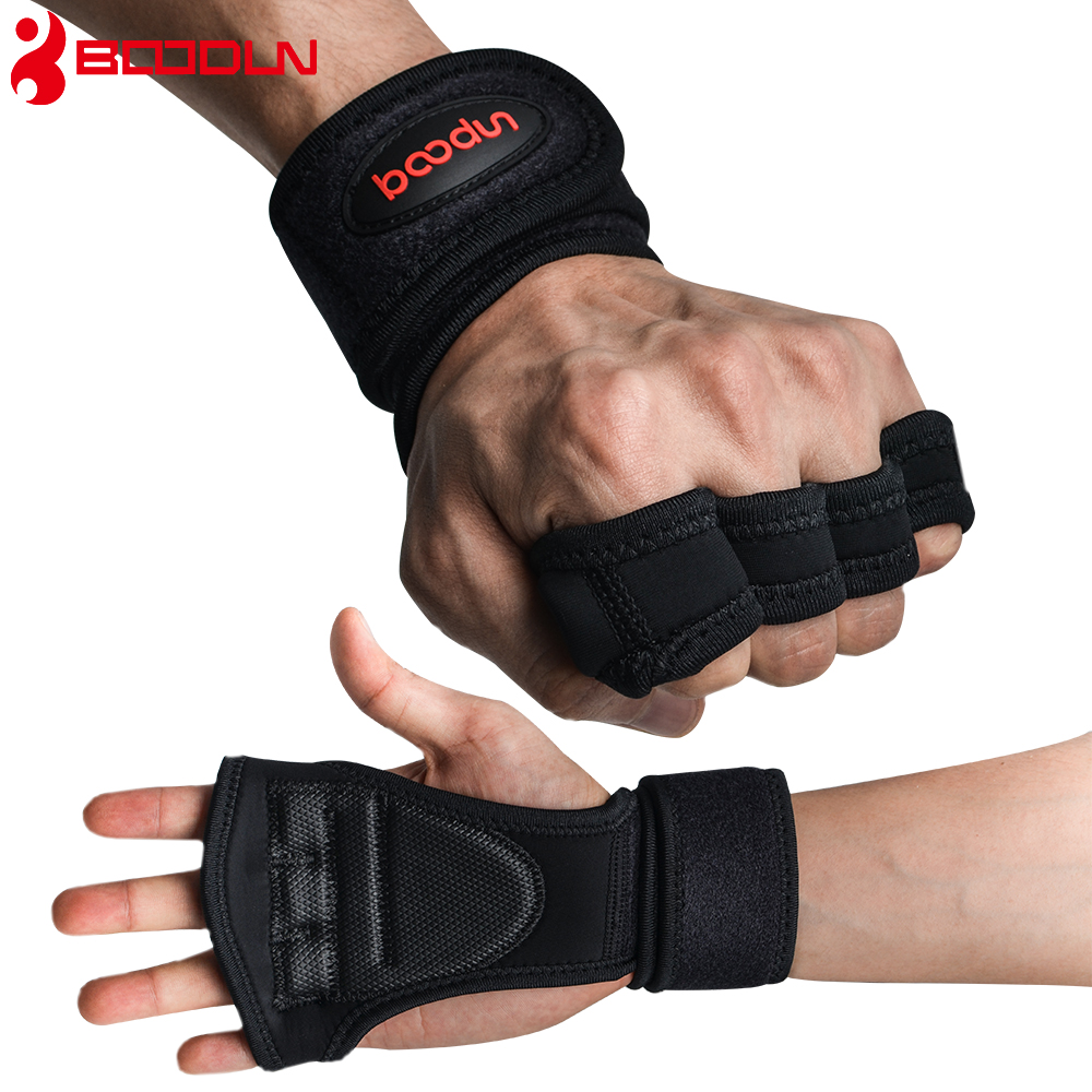 Gants de levage, gants d'entraînement avec bandes à poignet