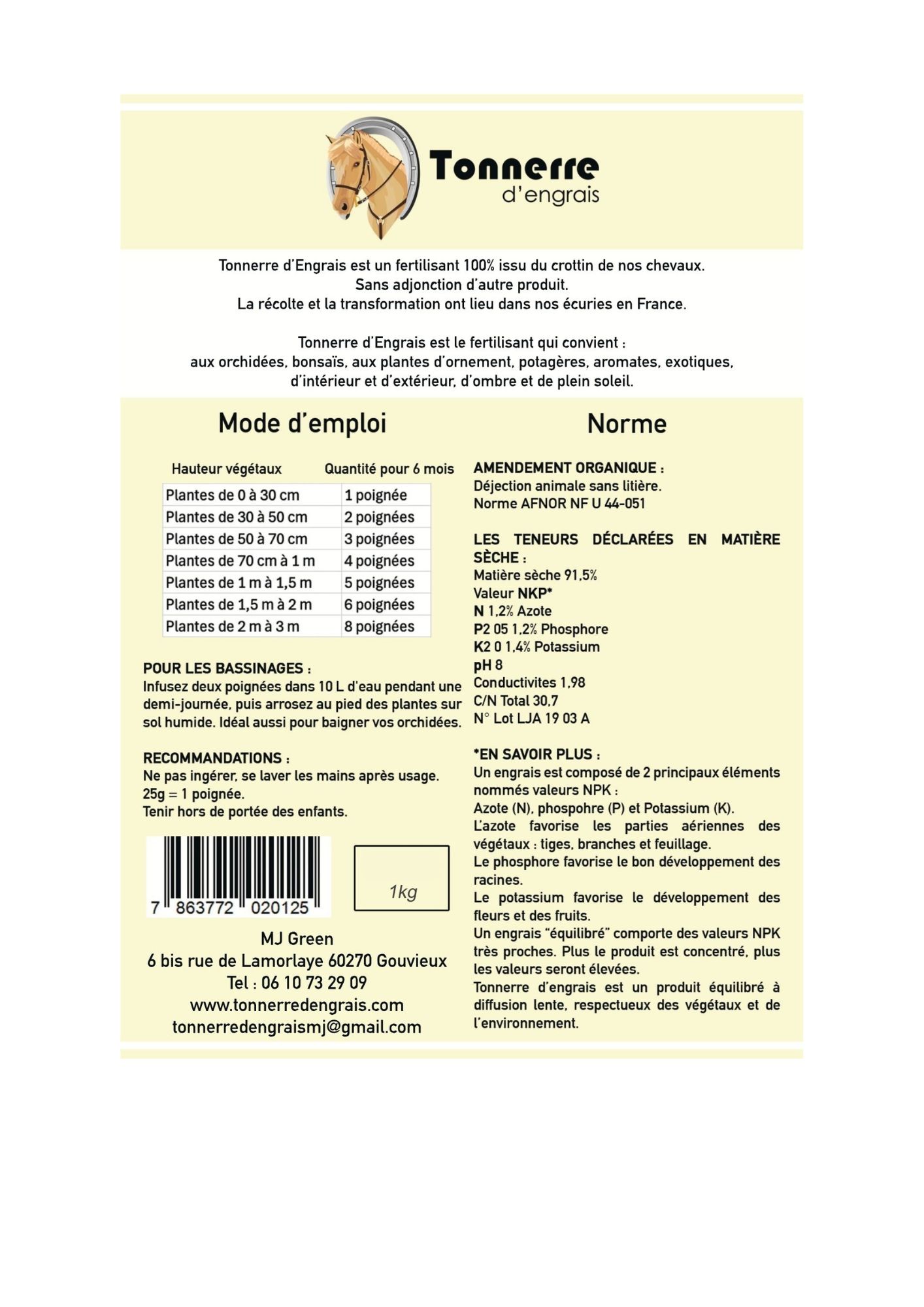 Sans prix 1kg