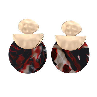 Yhpup-Ac-tique-Acide-Acrylique-La-Mode-De-Mode-Boucles-D-oreilles-Pour-Les-Femmes-Charme