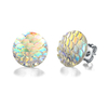 SI-VOUS-Plusieurs-Gradient-Couleur-Magique-Holographique-Boucles-D-oreilles-Sir-ne-chelle-Cristal-Motif-Boucle